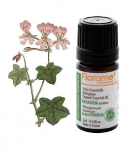 Florame - Huile essentielle bio Géranium Bourbon - 5 ml