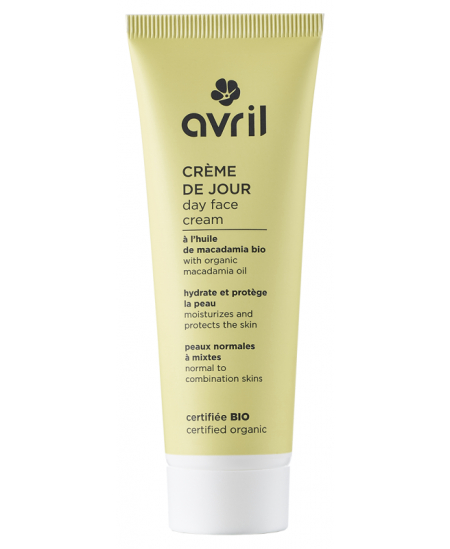 Avril - Crème de jour peau normale et mixte à l'Huile de Macadamia - 50 ml