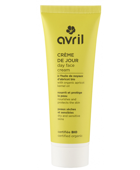Avril - Crème de jour peau sèche et sensible Huile de Noyau d'Abricot - 50 ml Avril - Crème de jour peau sèche et sensible Huile de Noyau d'Abricot - 50 ml