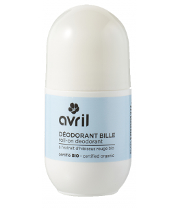 Avril - Déodorant bille femme Camomille Aloe Vera Hibiscus - 50 ml