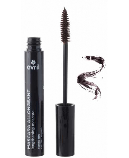 Avril Cosmétique Mascara Allongeant marron certifié Bio 9 ml marula esters de jojoba Espritphyto