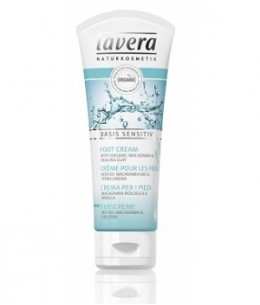 Lavera - Crème pour les pieds Macadamia et Terra amena BASIS - 75 ml