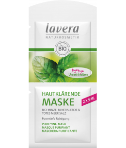 Lavera Masque nettoyant purifiant à la Menthe 10 ml 1 usage Espritphyto