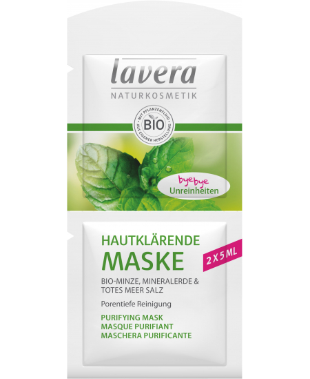 Lavera Masque nettoyant purifiant à la Menthe 10 ml 1 usage Espritphyto Lavera Masque nettoyant purifiant à la Menthe 10 ml 1 usage Espritphyto