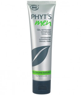 Phyts - Gel nettoyant oxygénant Phyt's Men Menthe Ginseng - 100 gr