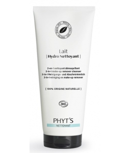 Lait hydro nettoyant - 200 gr - Phyt's lait démaquillant bio émulsion Espritphyto