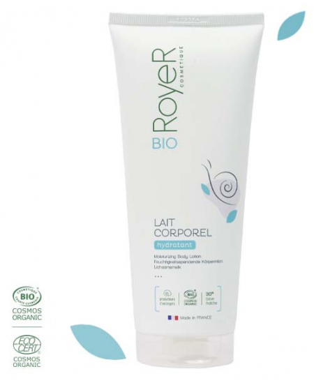 Royer - Lait corps à la bave d’escargot bio fraîche - 200 ml Royer - Lait corps à la bave d’escargot bio fraîche - 200 ml