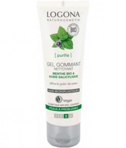 Logona - Gel gommant Menthe bio / Acide salicylique - 100 ml