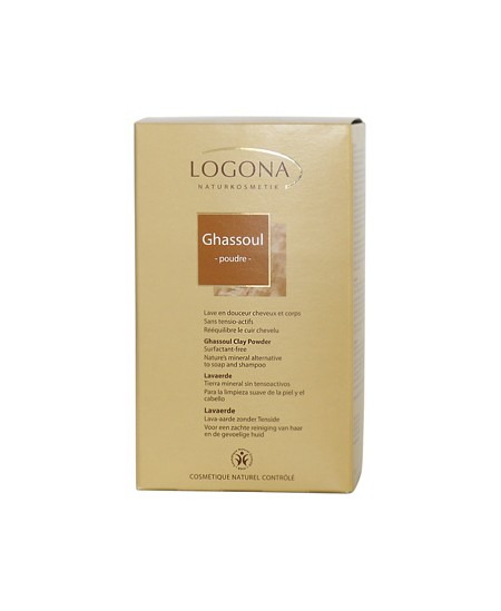 Logona - Ghassoul poudre boite carton - 1 kg