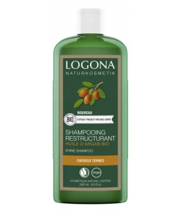 Logona - Shampooing brillance et réparation argan 250 ml