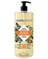 Cosmo Naturel - Gel douche dynamisant Mandarine Orange 1 litre  douche Fruité Mandarine Orange - Cosmo Naturel