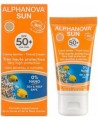 Alphanova - Crème fluide Teintée solaire très haute protection SPF 50+ - 50 gr