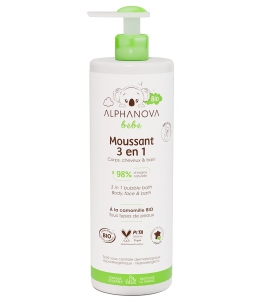 Alphanova - Moussant 3 en 1 Corps Cheveux bain moussant - 500 ml