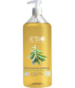 C'bio - Shampooing fortifiant Quinquina Sauge Citron - 500 ml