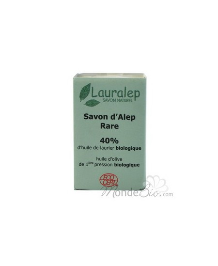 Lauralep - Savon d'Alep Rare 40% huile de Laurier - 150 gr Lauralep - Savon d'Alep Rare 40% huile de Laurier - 150 gr