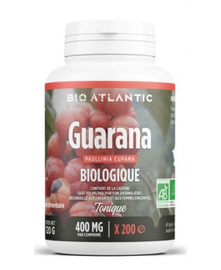 Guarana bio - 200 comprimés - GPH Diffusion aide la vigilance Espritphyto Guarana bio - 200 comprimés - GPH Diffusion aide la vigilance Espritphyto