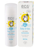 Eco Cosmetics - Crème solaire bébé indice 50+ neutre peaux très sensibles sans parfum - 50 ml