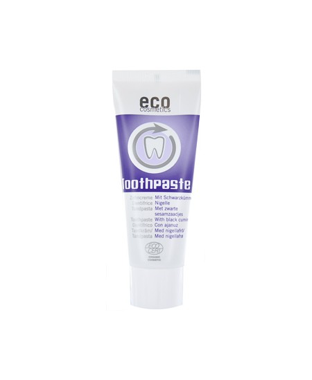 Eco Cosmetics - Dentifrice fraîcheur et soin à la Nigelle - 075 ml Eco Cosmetics - Dentifrice fraîcheur et soin à la Nigelle - 075 ml