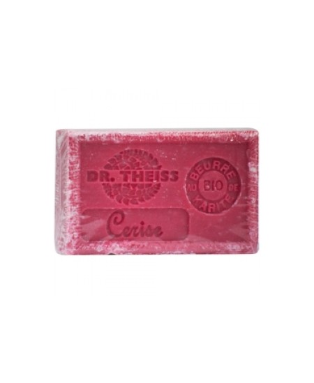 Dr.Theiss - Savon de Marseille à la Cerise enrichi en Beurre de Karité - 125 gr