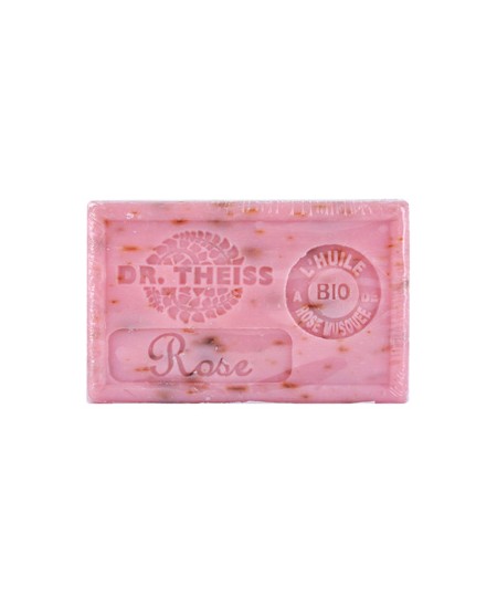 Dr.Theiss - Savon de Marseille à l'Huile de Rose Musquée enrichi en Beurre de Karité - 125 gr