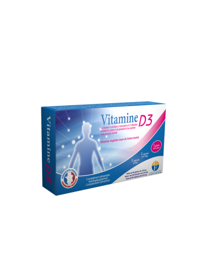 Fenioux - Vitamine D3 - 90 Gélules Fenioux - Vitamine D3 - 90 Gélules