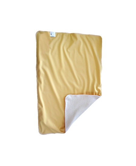 Lulu Nature - Tapis de change Coton bio et PUL - 40 x 60cm