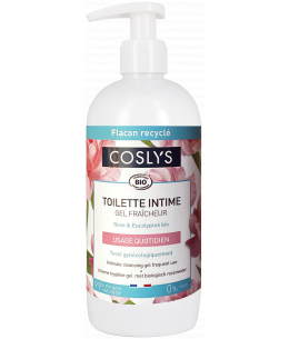 Coslys - Gel de toilette intime Eau florale de Rose - 500 ml