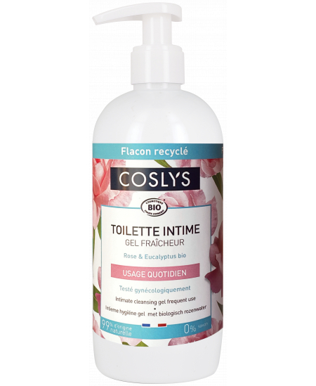 Coslys - Gel de toilette intime Eau florale de Rose - 500 ml Coslys - Gel de toilette intime Eau florale de Rose - 500 ml