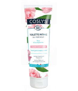 Coslys - Gel de toilette intime Eau florale de Rose - 250 ml