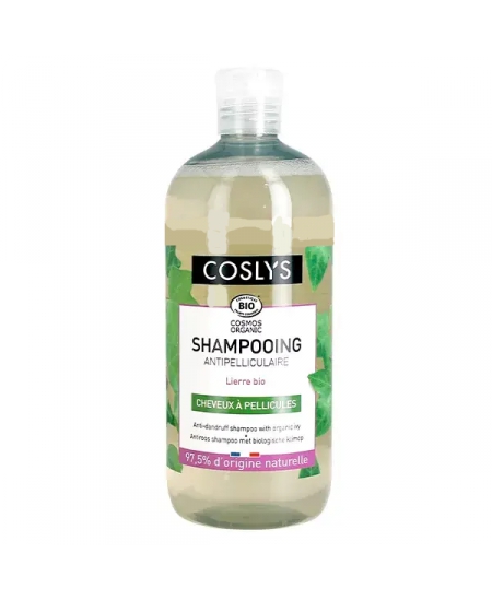 Coslys - Shampoing antipelliculaire à l'extrait de Lierre - 500 ml Coslys - Shampoing antipelliculaire à l'extrait de Lierre - 500 ml
