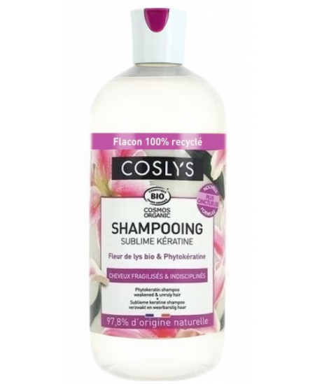 Coslys - Shampooing Kératine cheveux fragiles et indisciplinés - 500 ml Coslys - Shampooing Kératine cheveux fragiles et indisciplinés - 500 ml