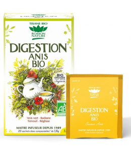 Romon Nature - Tisane Digestion Anis - 20 sachets synergie carminative Espritphyto