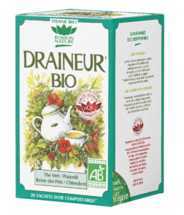 Romon Nature - Tisane Draineur - 20 sachets de 32 gr