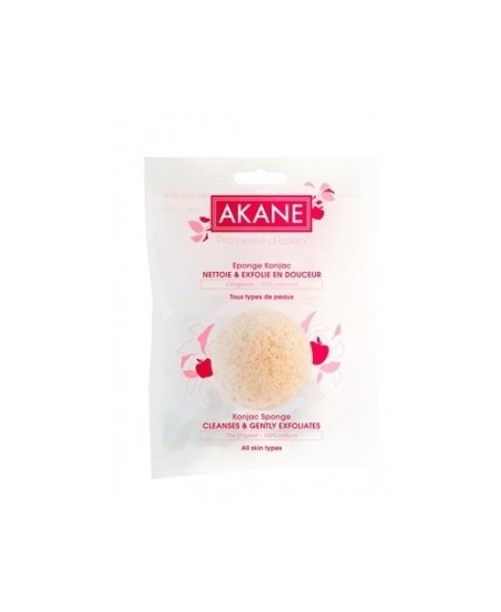Akane - Eponge Konjac blanche Akane - Eponge Konjac blanche