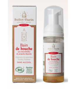 Spray propolis blanche sans alcool 15 ml Ballot Flurin propolis