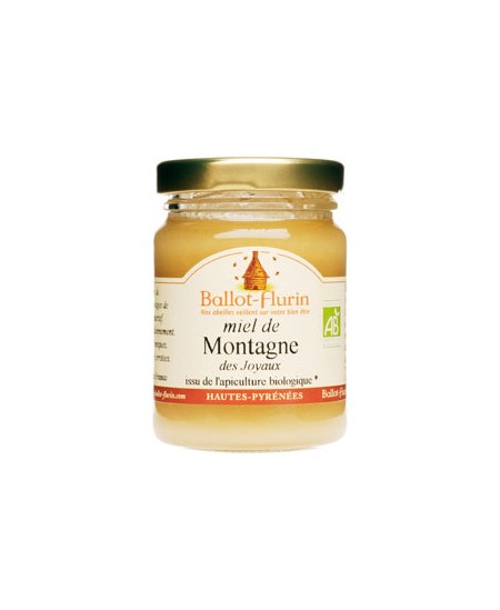 Miel de Montagne bio 125 gr Ballot Flurin Espritphyto