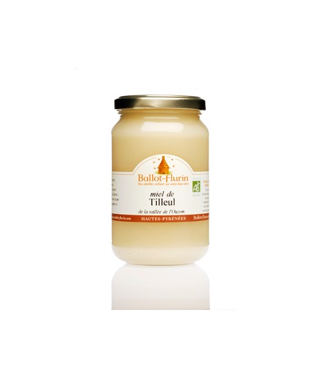 Ballot Flurin - Miel de Tilleul bio - 480 gr