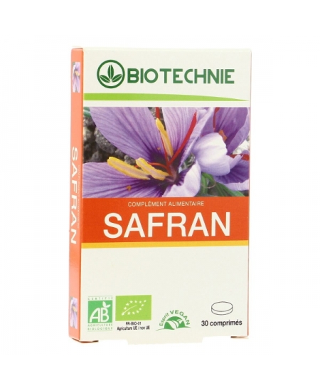 Biotechnie - Safran bio - 30 comprimés Biotechnie - Safran bio - 30 comprimés