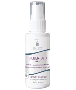 Bioturm - Déodorant spray d'argent intensif dynamique - 50 ml