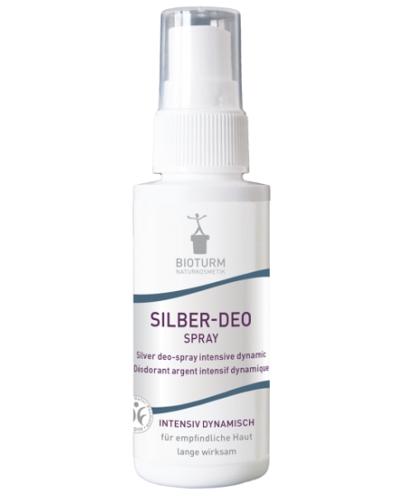 Bioturm - Déodorant spray d'argent intensif dynamique - 50 ml