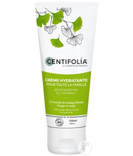 Centifolia - Crème hydratante pour toute la famille au Ginkgo Biloba - 100 ml