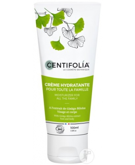 Centifolia - Crème hydratante pour toute la famille au Ginkgo Biloba - 100 ml Centifolia - Crème hydratante pour toute la famille au Ginkgo Biloba - 100 ml