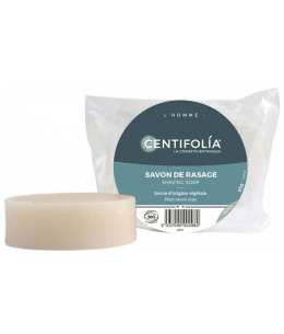 Centifolia - Savon de rasage sachet recharge 65g Savon à barbe peau sensible Espritphyto