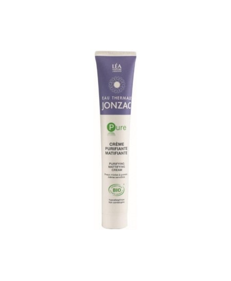 Eau Thermale Jonzac - Crème Purifiante Matifiante PURE - 50 ml Eau Thermale Jonzac - Crème Purifiante Matifiante PURE - 50 ml