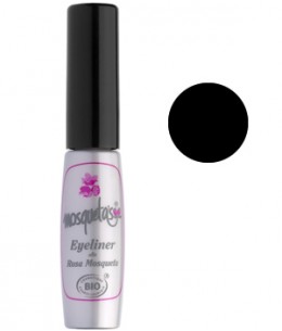 Mosqueta's - Eye Liner noir à l'huile de rose musquée bio - 5 ml