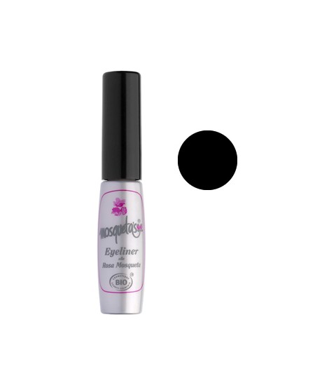 Mosqueta's - Eye Liner noir à l'huile de rose musquée bio - 5 ml