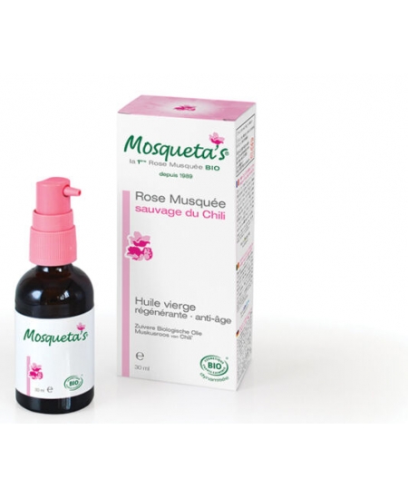 Mosqueta's - Huile de Rose Musquée extra vierge bio - 30 ml