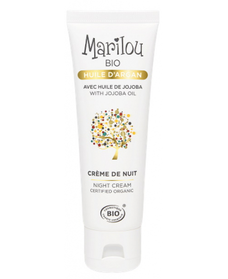 Marilou Bio - Crème de nuit à l'huile d'Argan - 50 ml Marilou Bio - Crème de nuit à l'huile d'Argan - 50 ml