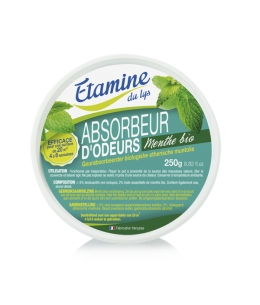 Etamine du Lys - Absorbeur d'odeurs à l'huile essentielle de menthe bio - 250 gr