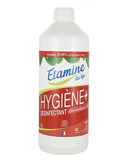 Etamine du Lys - Hygiène + aux 9 huiles essentielles nettoyant désinfectant - 1L